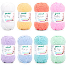 Strickgarn Baby uni, Oeko-Tex Standard, 50g, 150m - Verschiedene Farben