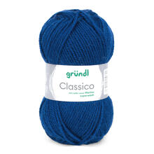 SALE Classico Schurwolle, 50% Merino, 50% Polyacryl, 50g / 120m, Farbe 12, marine