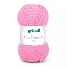 Strickgarn Lisa, 100% Polyacryl, Oeko-Tex Standard, 50g, 150m, Farbe 31, Rosa