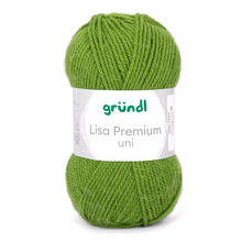 Strickgarn Lisa, 100% Polyacryl, Oeko-Tex Standard, 50g, 150m, Farbe 33, Maigrn