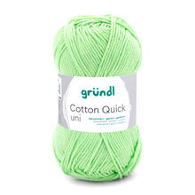 Cotton Quick uni, 100% Baumwolle, Oeko-Tex-Standard, 50g, 125m, Farbe 103, Kiwi