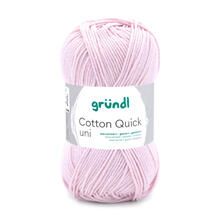 Cotton Quick uni, 100% Baumwolle, Oeko-Tex-Standard, 50g, 125m, Farbe 106, Rose