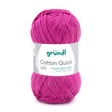 Cotton Quick uni, 100% Baumwolle, Oeko-Tex-Standard, 50g, 125m, Farbe 108, Orchidee
