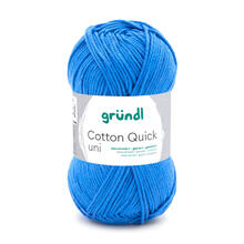 Cotton Quick uni, 100% Baumwolle, Oeko-Tex-Standard, 50g, 125m, Farbe 126, Mittelblau