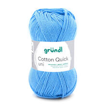 Cotton Quick uni, 100% Baumwolle, Oeko-Tex-Standard, 50g, 125m, Farbe 127, Hellblau