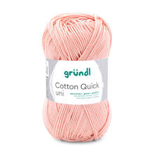Cotton Quick uni, 100% Baumwolle, Oeko-Tex-Standard, 50g, 125m, Farbe 134, Apricot