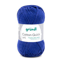 Cotton Quick uni, 100% Baumwolle, Oeko-Tex-Standard, 50g, 125m, Farbe 135, Marineblau