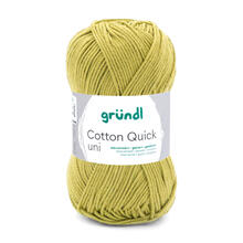 Cotton Quick uni, 100% Baumwolle, Oeko-Tex-Standard, 50g, 125m, Farbe 140, Hellolive