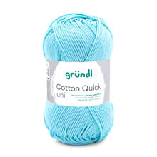 Cotton Quick uni, 100% Baumwolle, Oeko-Tex-Standard, 50g, 125m, Farbe 141, Babyblau