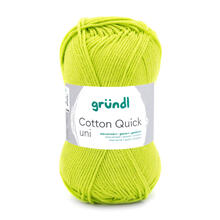 Cotton Quick uni, 100% Baumwolle, Oeko-Tex-Standard, 50g, 125m, Farbe 144, Hellgrn