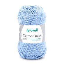 Cotton Quick uni, 100% Baumwolle, Oeko-Tex-Standard, 50g, 125m, Farbe 148, Himmelblau