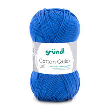 Cotton Quick uni, 100% Baumwolle, Oeko-Tex-Standard, 50g, 125m, Farbe 89, Royalblau