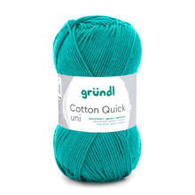 Cotton Quick uni, 100% Baumwolle, Oeko-Tex-Standard, 50g, 125m, Farbe 90, Smaragd