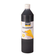 Fingermalfarbe 750ml, schwarz PREISHIT