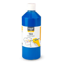 Stoffmal- und Druckfarbe 500 ml, Blau PREISHIT