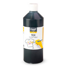 Stoffmal- und Druckfarbe 500 ml, Schwarz PREISHIT