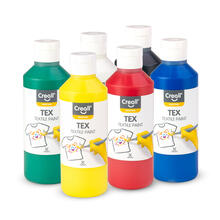 Stoffmalfarben 6er Set, 6x250ml PREISHIT