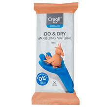 Creall Do & Dry Modelliermasse, terra, 1000g