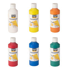 Creall Fingermalfarbe, 250ml - Verschiedene Farbtöne