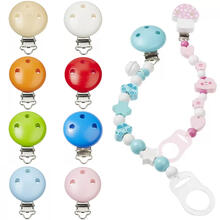 SALE Schnullerketten-Clips einfarbig - Verschiedene Farben