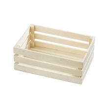 Holzkisten-Set, 2 Stck, rechteckig