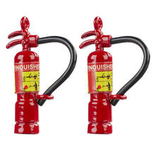 NEU Miniatur Feuerlscher fr Wichtel / Geldgeschenke, ca. 3,5 cm, 2 Stck