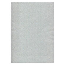 Glitzerfolie selbstklebend, A4, 2 Stk. Silber
