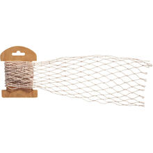 Hobbyfun Deko Netzband, 13 x 100 cm, natur
