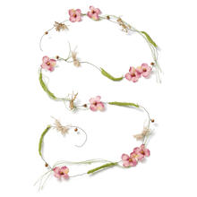 Hobbyfun Deko Bl�tengirlande 1,5 m, Rosenholz