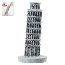 Hobbyfun Miniatur Schiefer Turm Pisa 3,5x7,3cm