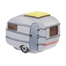 NEU Miniatur-Wohnwagen, Gre 6 x 3,7 x 4,8 cm