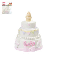 NEU Hobbyfun Mini Baby-Girl Torte, Rosa, ca. 4,5 cm