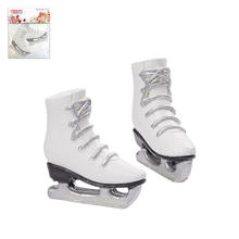 Hobbyfun Mini Schlittschuhe, 2 Stck, ca. 4cm