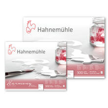 NEU Aquarellblock Harmony, 300g/m², matt, 12 Blatt - Verschiedene Formate