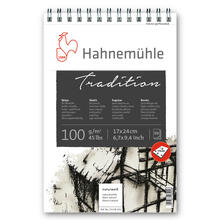 Hahnemhle Skizzenblock Tradition, 100g/m, 50 Blatt, 17x24cm