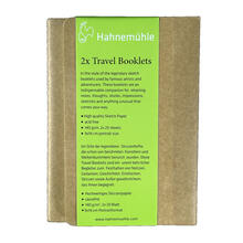 Travel Booklet Hochformat, 9x14cm, 2 Stck, Natur