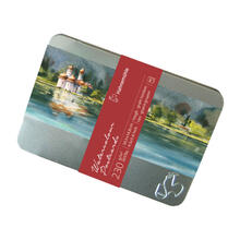 NEU Aquarellpostkarten in Metallbox, rau, 230g/m, 10 x 15 mm, 30 Karten