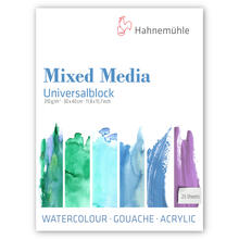 SALE Universalblock Mixed Media, 310g/m�, 30 x 40 cm, 25 Blatt