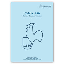 Skizzenblock 190g/m, Din A5, 50 Blatt