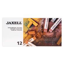 Jaxell-Pastellkreiden 12er, Brauntne PREISHIT