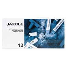 Jaxell-Pastellkreiden 12er, Grautne PREISHIT