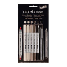 SALE COPIC ciao Set 5+1 Warme Grautne