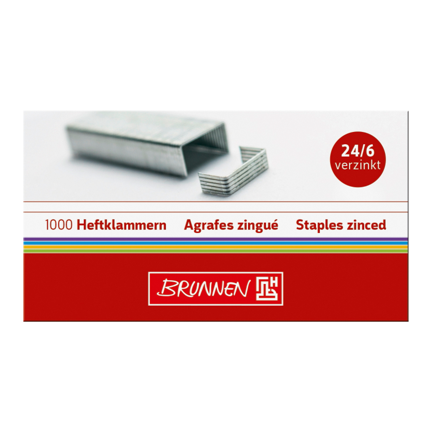 NEU Heftklammern / Tackernadeln, 1000 Stck, 24/6