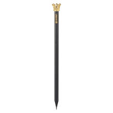 Bleistift mit Krone, HB, schwarz