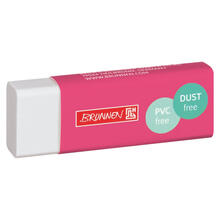 Radiergummi wei�, Dust free, 60x20x12 mm, tulip