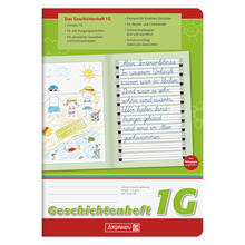 NEU Geschichten-Heft DIN A5, 16 Blatt, Liniert 1G