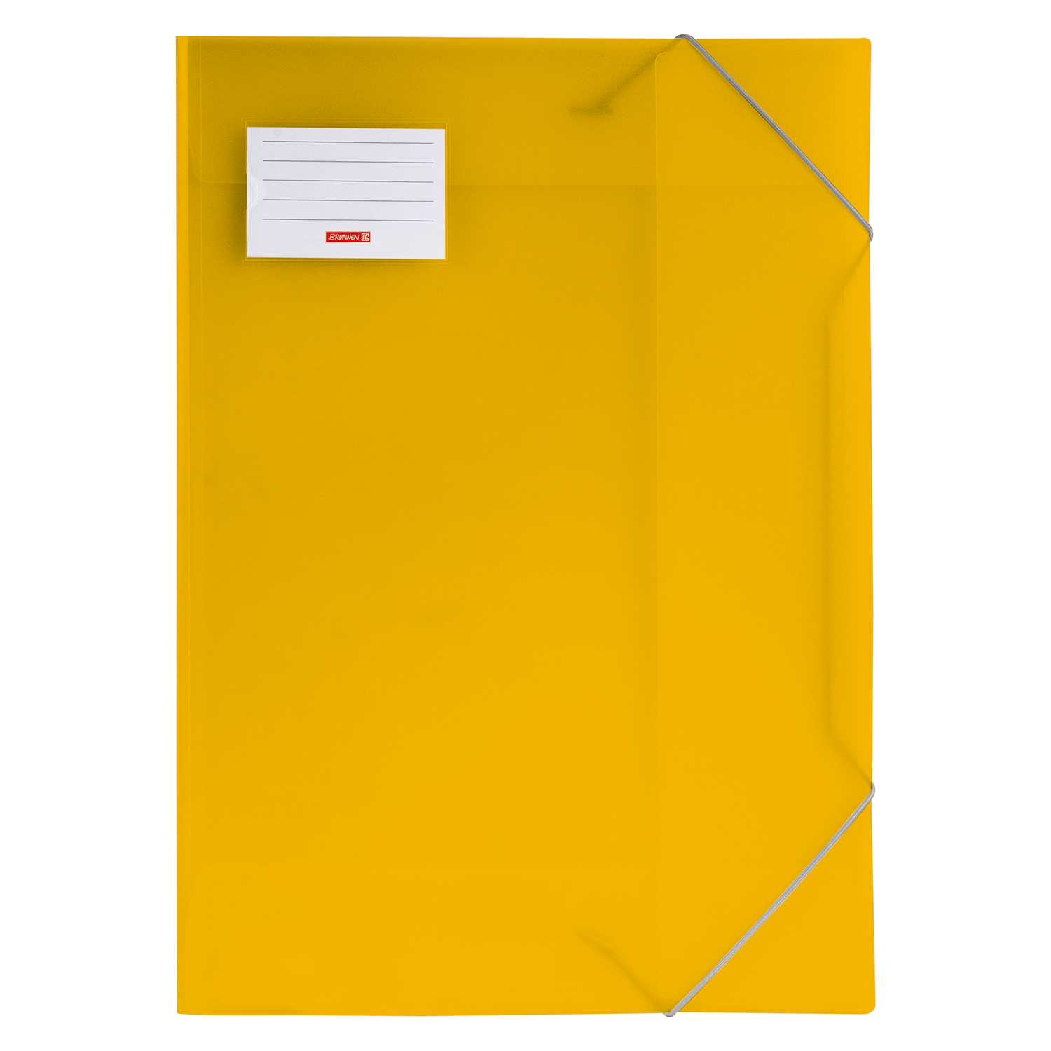 NEU Sammelmappe FACT!pp DIN A3 aus Kunststoff, gelb, mit Gummizug