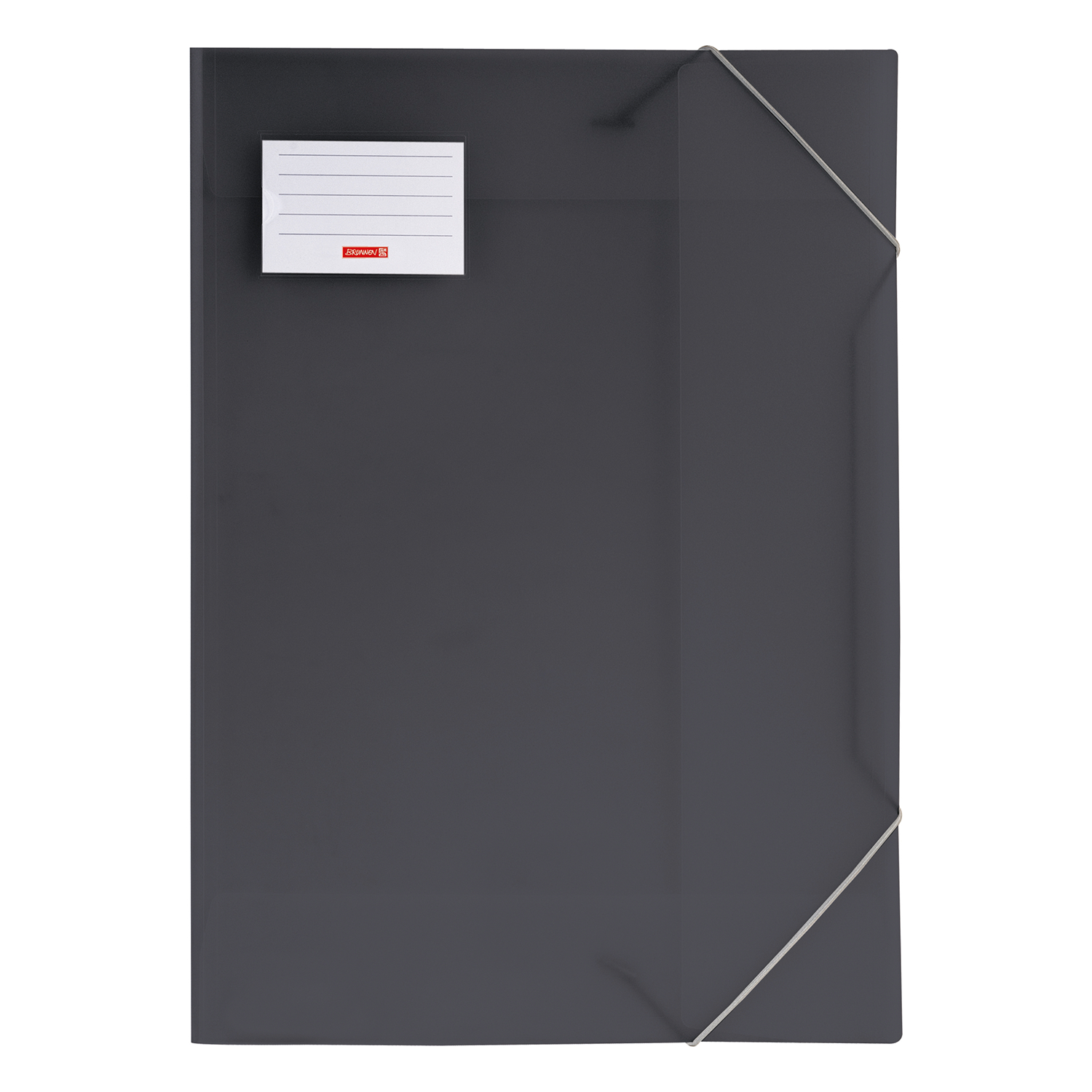 NEU Sammelmappe FACT!pp DIN A3 aus Kunststoff, grau, mit Gummizug