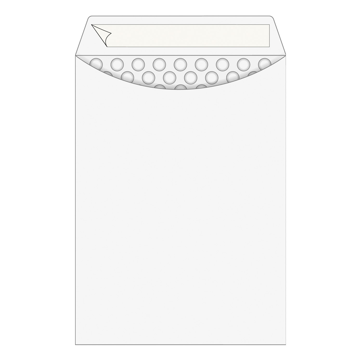 NEU Luftpolstertasche, selbstklebend, 2er Packung - Verschiedene Formate