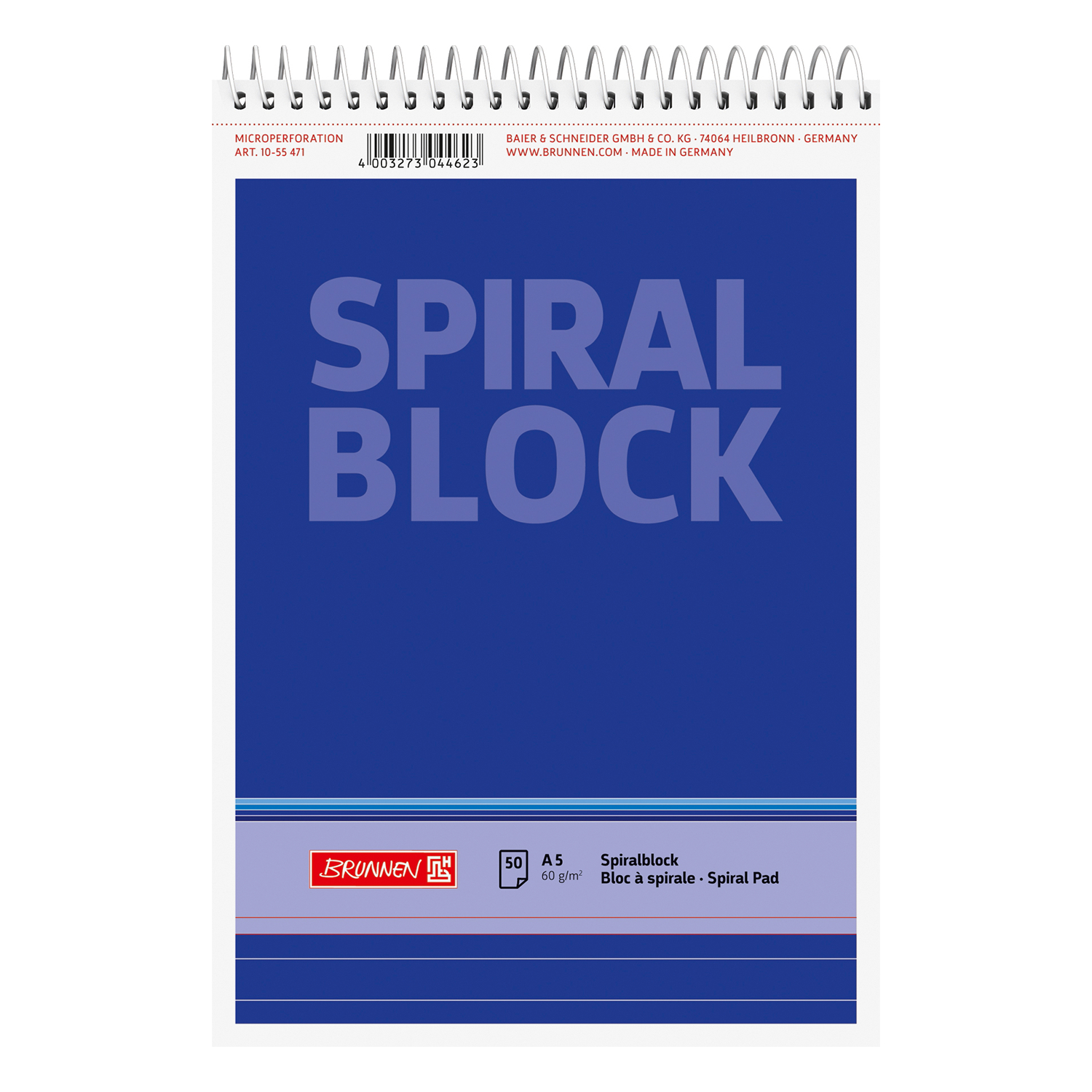 NEU Spiral-Block DIN A5 liniert